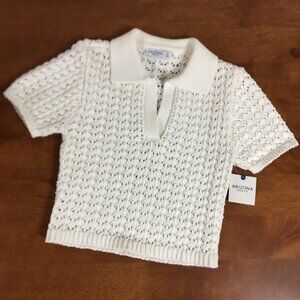 Juniors Crop Sweater